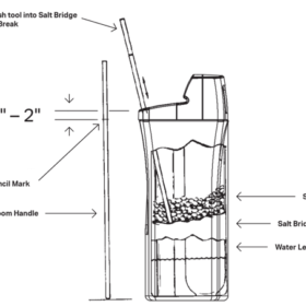 Kiểm tra cầu muối trong thiết bị làm mềm nước