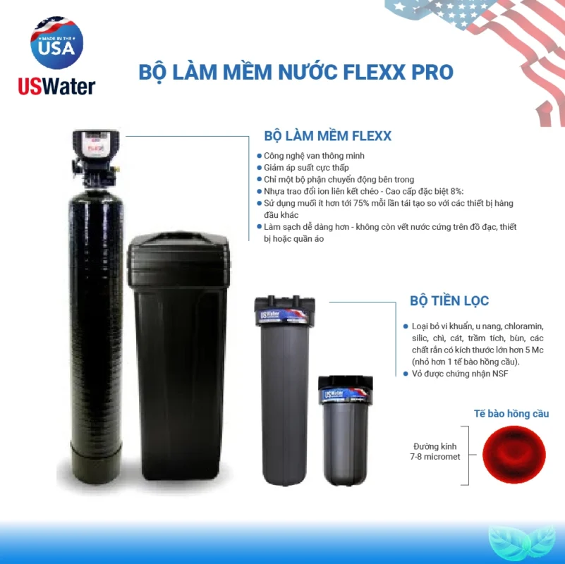 Bộ làm mềm nước Flexx Pro