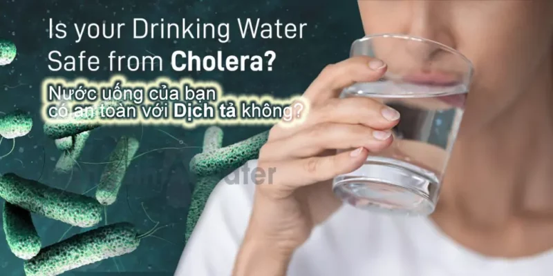 Nước uống của bạn có an toàn với dịch tả không?