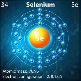 Cấu trúc phân tử của Selenium