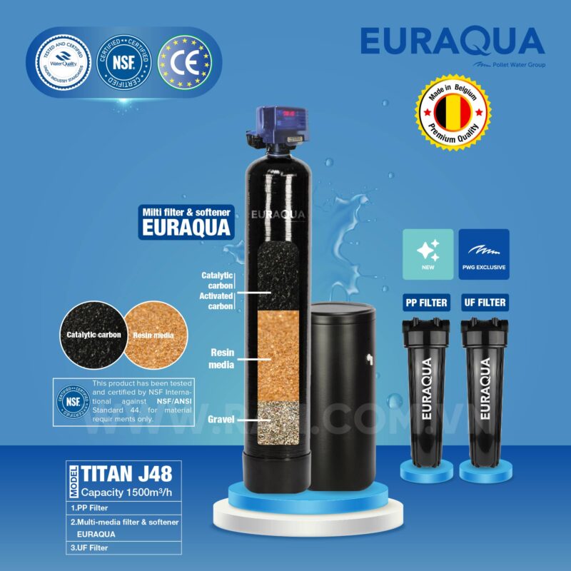 Bộ lọc tổng và làm mềm J48 EURAQUA